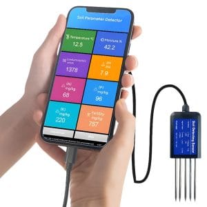 soil tester 8 in 1 digital usb