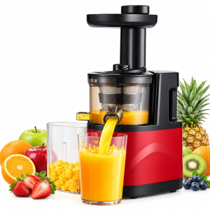 Mesin Pembuat Jus Buah dan Sayur Slow Juicer Multifungsi 500W