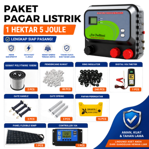 pagar listrik 1 hektar