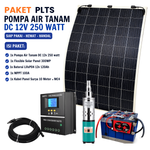 Paket PLTS Pompa Air