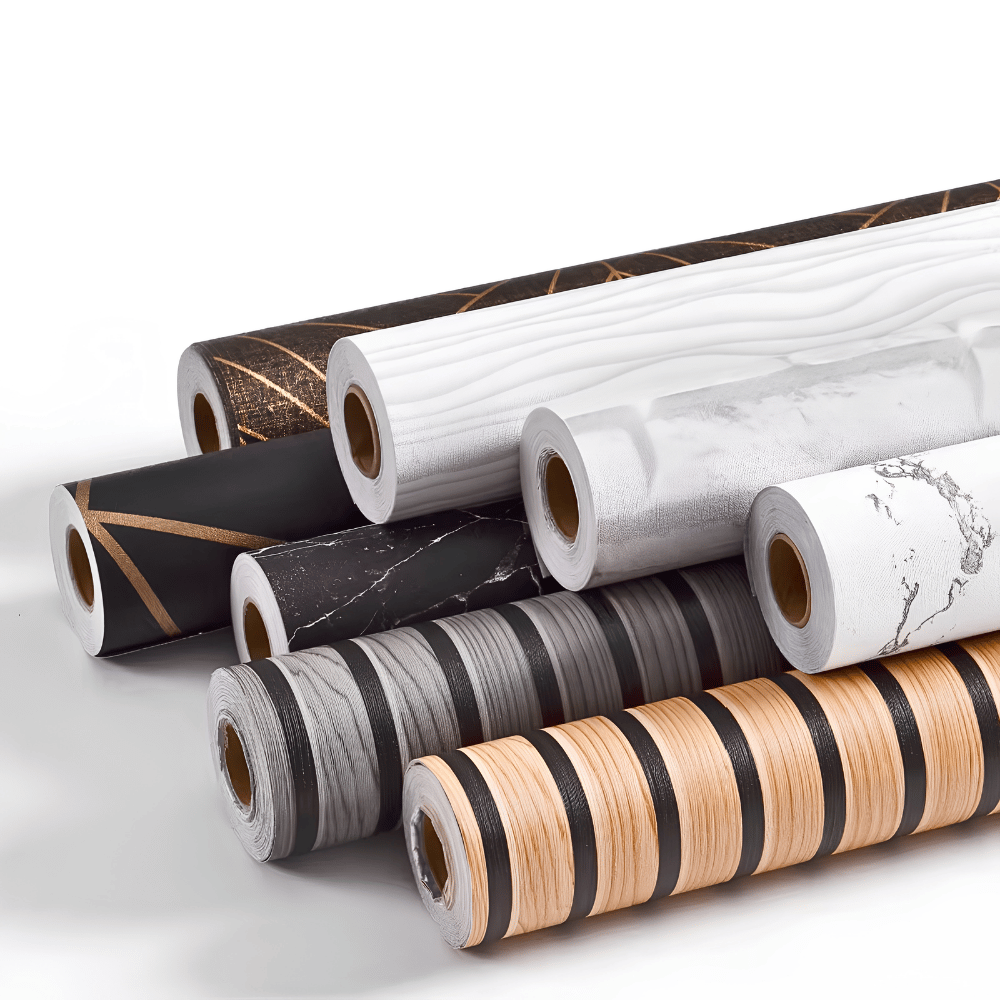 Wallpaper Dinding Foam 3D Stiker Dekorasi 60x300 cm Motif Print Timbul 1 Roll - Gambar 4