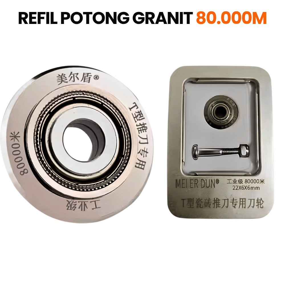 Refil Roda Potong Granit 80.000M Pemotong Keramik Kaca Premium