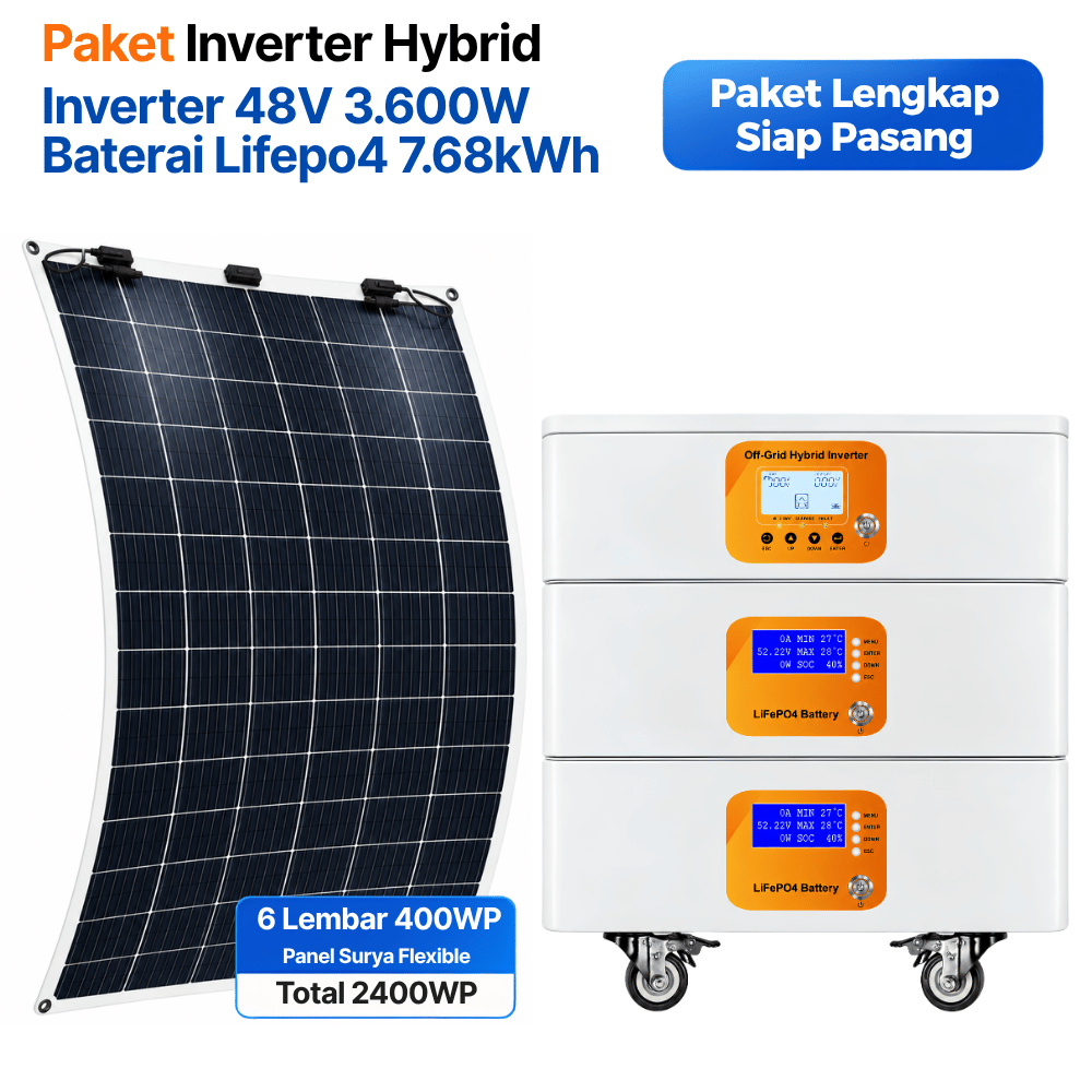 Paket PLTS Hybrid 3600W