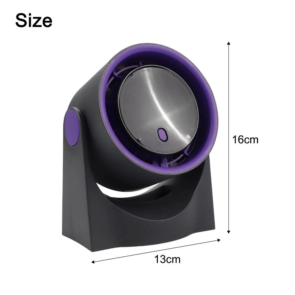 Kipas Angin Portable Turbo LED Display 100 Speed Angin Kencang Terbaik - Gambar 5