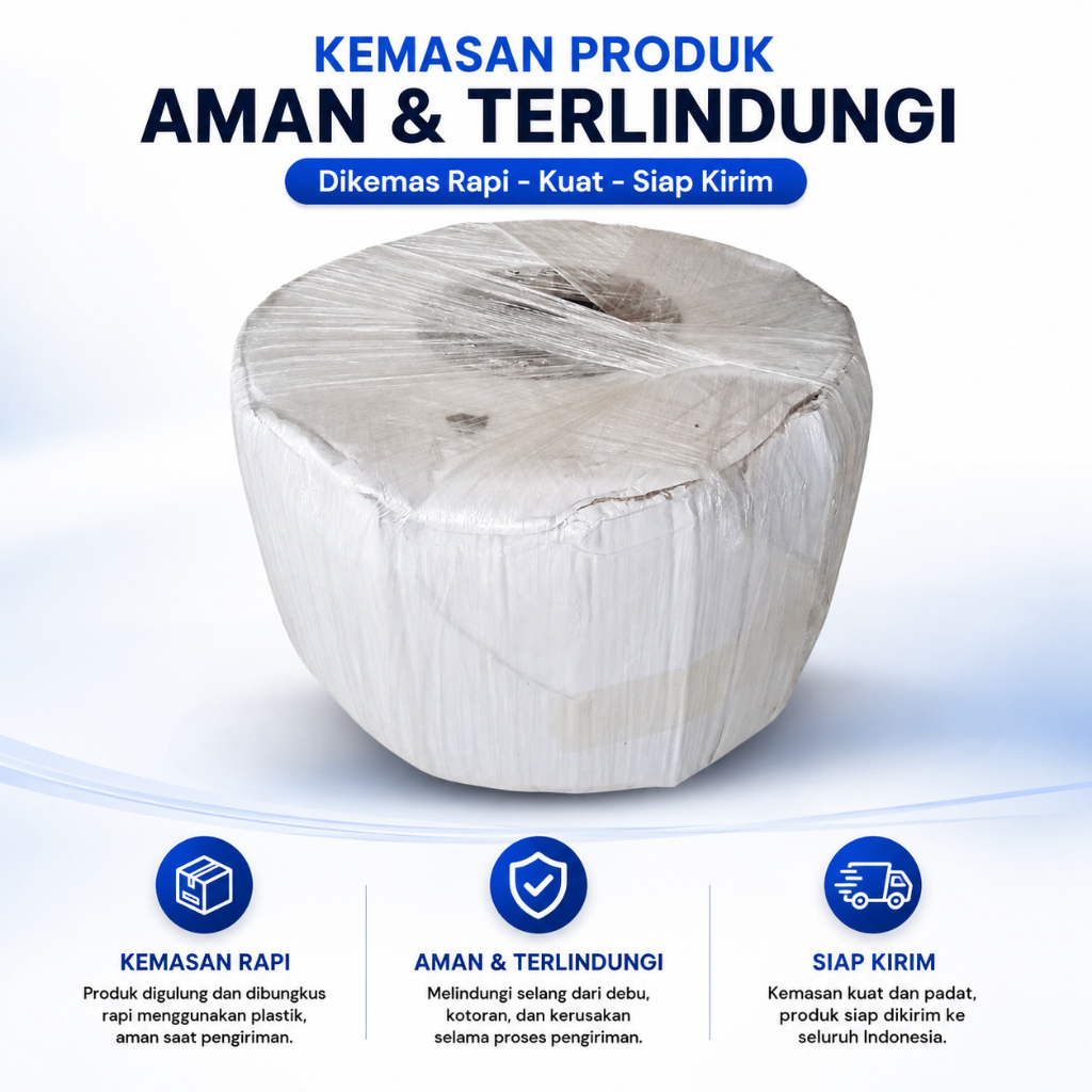 Selang Drip Irigasi 1/2 Inch 1000 Meter Tebal 200 Mikron Selang Tetes Pertanian - Gambar 5