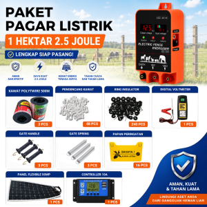 pagar listrik 2.5 joule