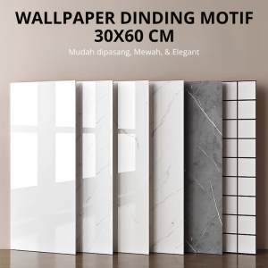 Wallpaper Dinding Vynil Motif Granit Stiker Dekorasi Tembok