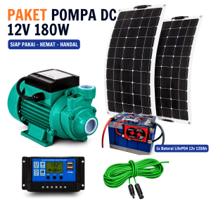 paket pompa air dc