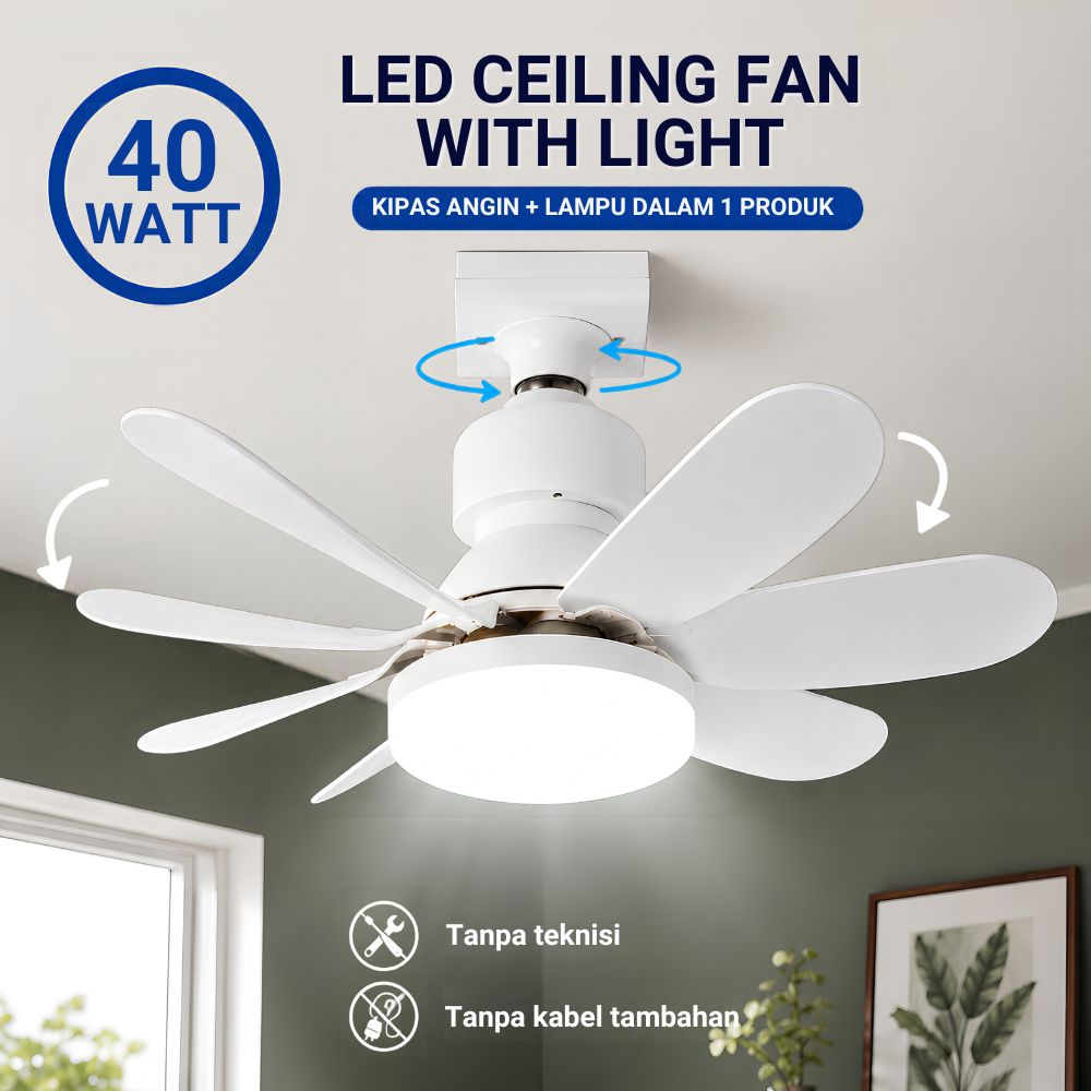 kipas angin lampu plafon