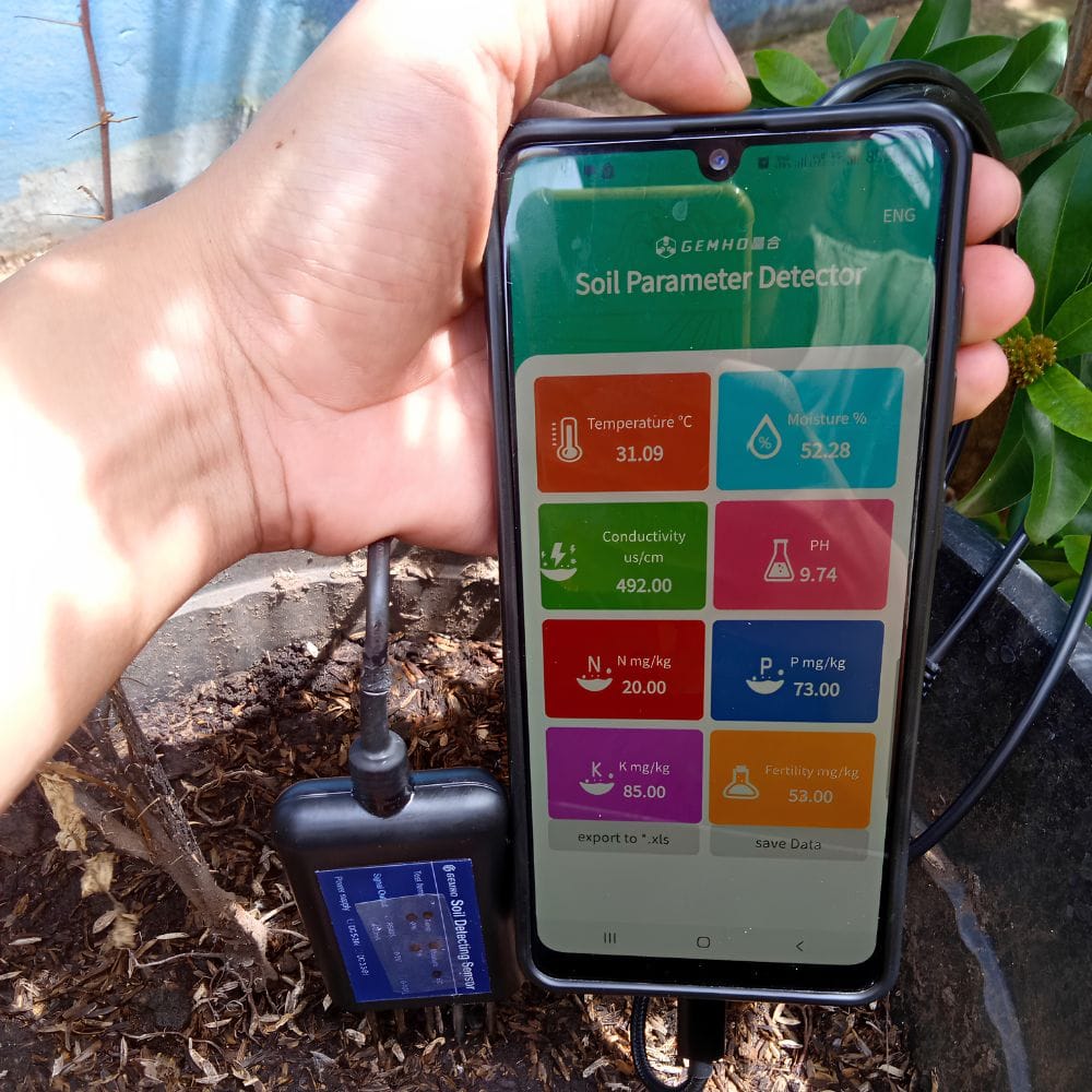 Soil Tester 8 in 1 Digital USB Alat Ukur pH Tanah NPK Terbaik - Gambar 5