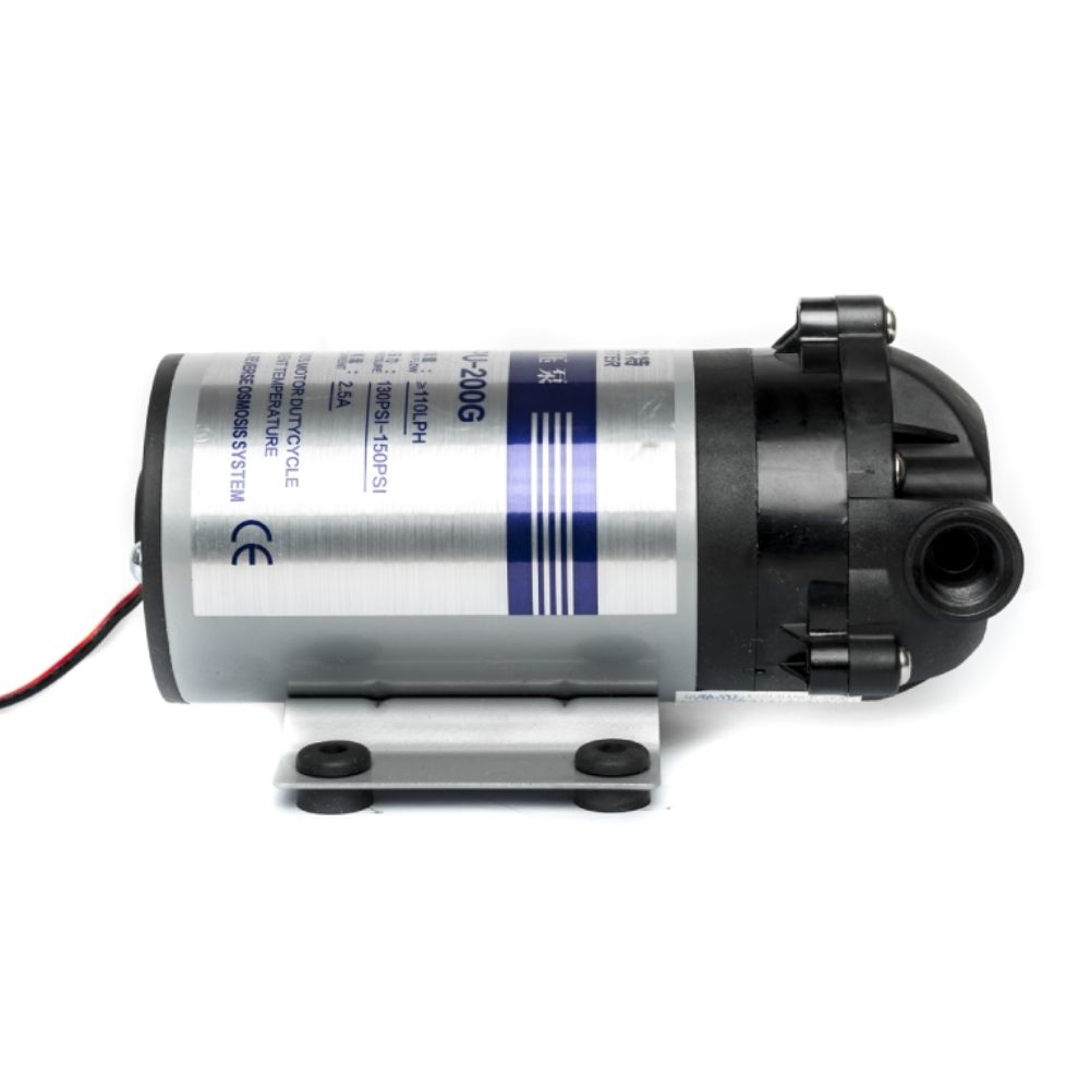 Pompa Filter Air RO 200 GPD Pompa Membran Reverse Osmosis Adaptor 24V 3A - Gambar 2