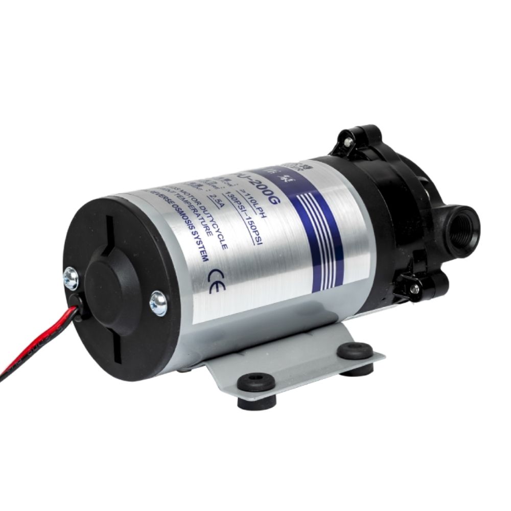 Pompa Filter Air RO 200 GPD Pompa Membran Reverse Osmosis Adaptor 24V 3A - Gambar 3