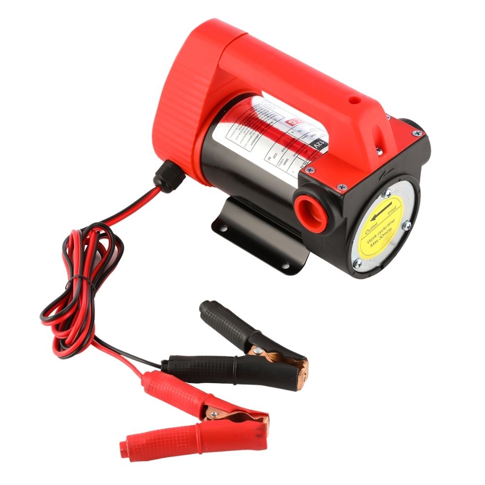 Pompa Transfer Minyak Solar AC DC Paket Pompa Minyak Oli Fuel Nozzle Flowmeter Digital - Gambar 3