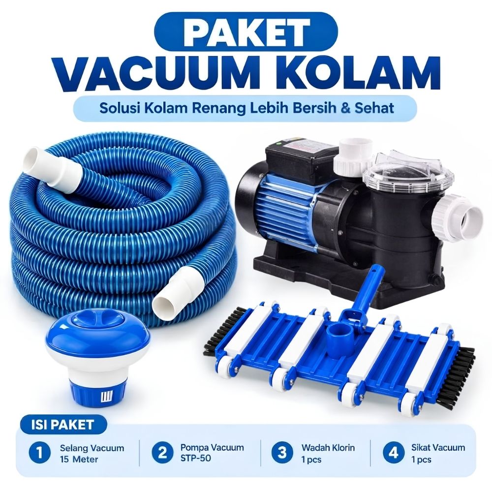 paket vacuum kolam renang