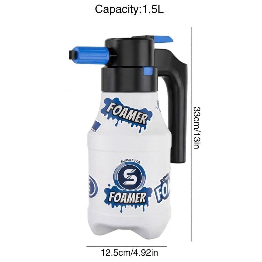 Foam Sprayer Portable Terbaik Mesin Semprot Cuci Busa Salju Elektrik Baterai Charge - Gambar 2