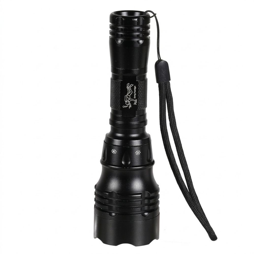 Senter Selam LED Waterproof Terbaik Lampu Diving Light Anti Air - Gambar 3