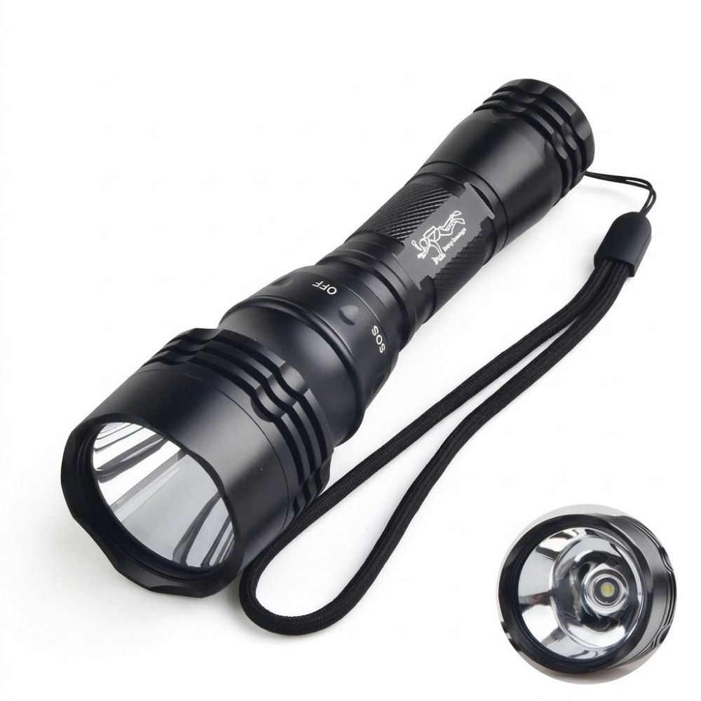 Senter Selam LED Waterproof Terbaik Lampu Diving Light Anti Air - Gambar 5