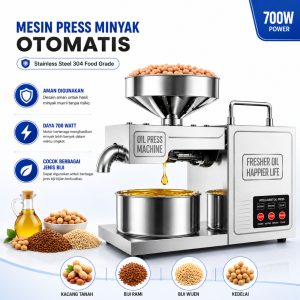 Mesin Pemeras Minyak Kemiri