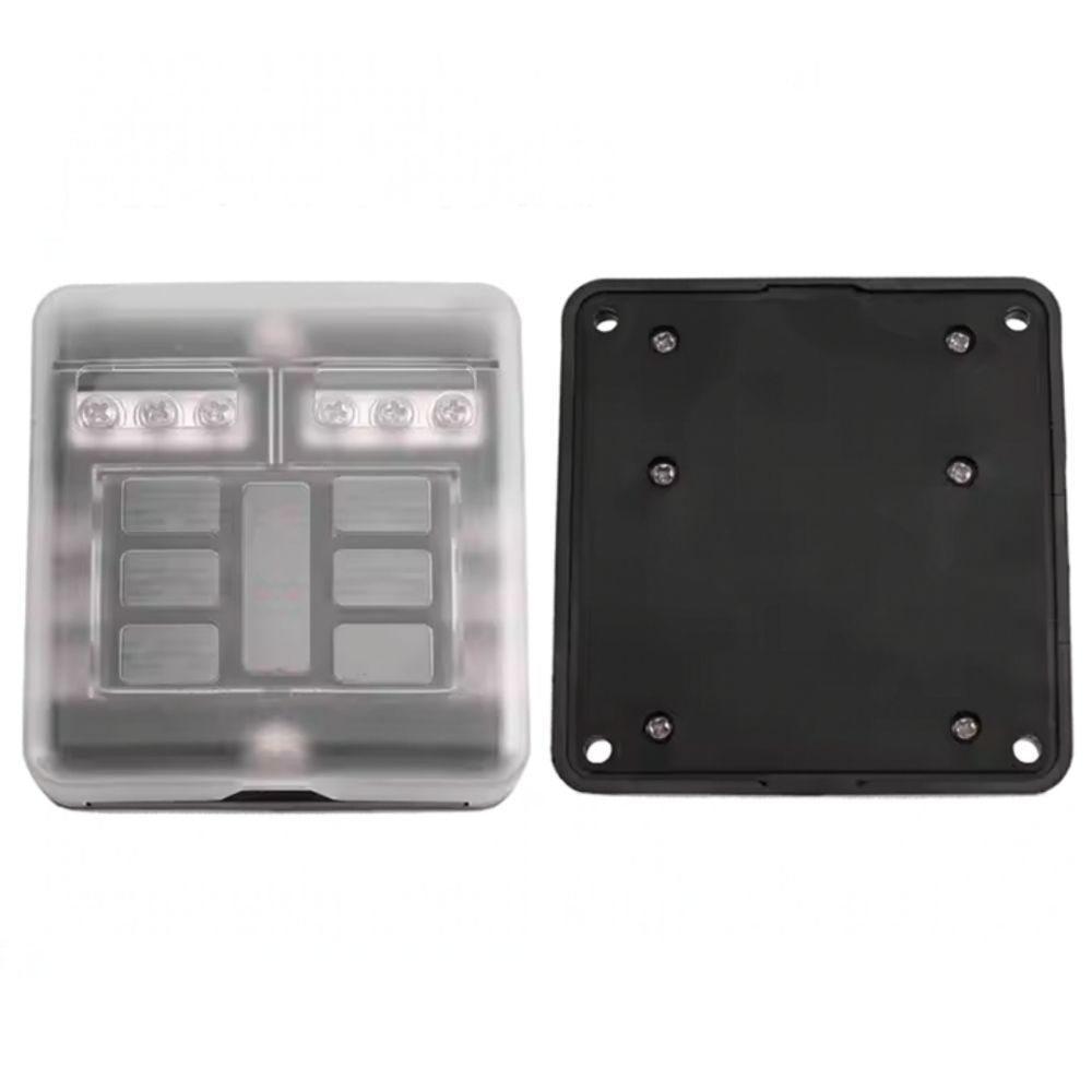 Rumah Sekring Fuse Box 6 Jalur Pengaman Sekring Mobil Fuse Holder - Gambar 2