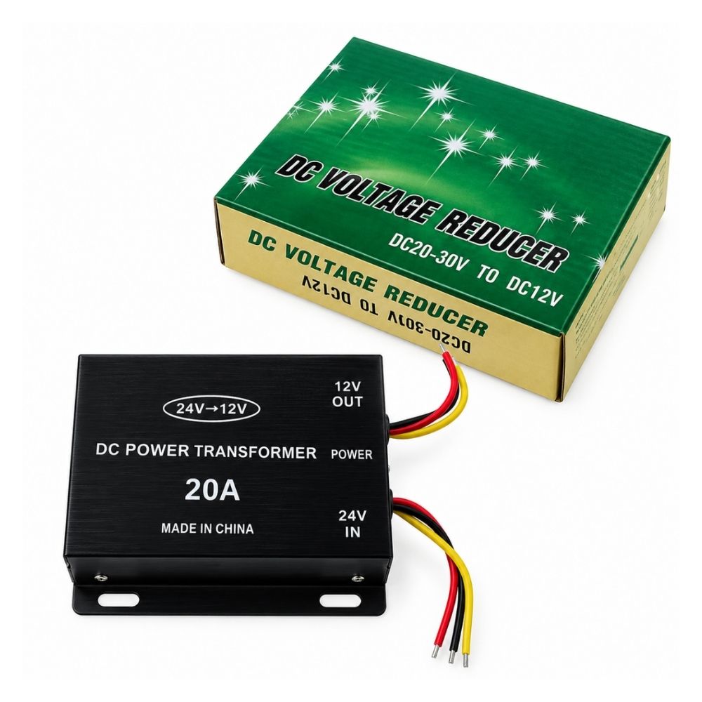 Step Down Penurun Tegangan Aki 24V ke 12V Voltage Reducer Aki Truk Bus - Gambar 4